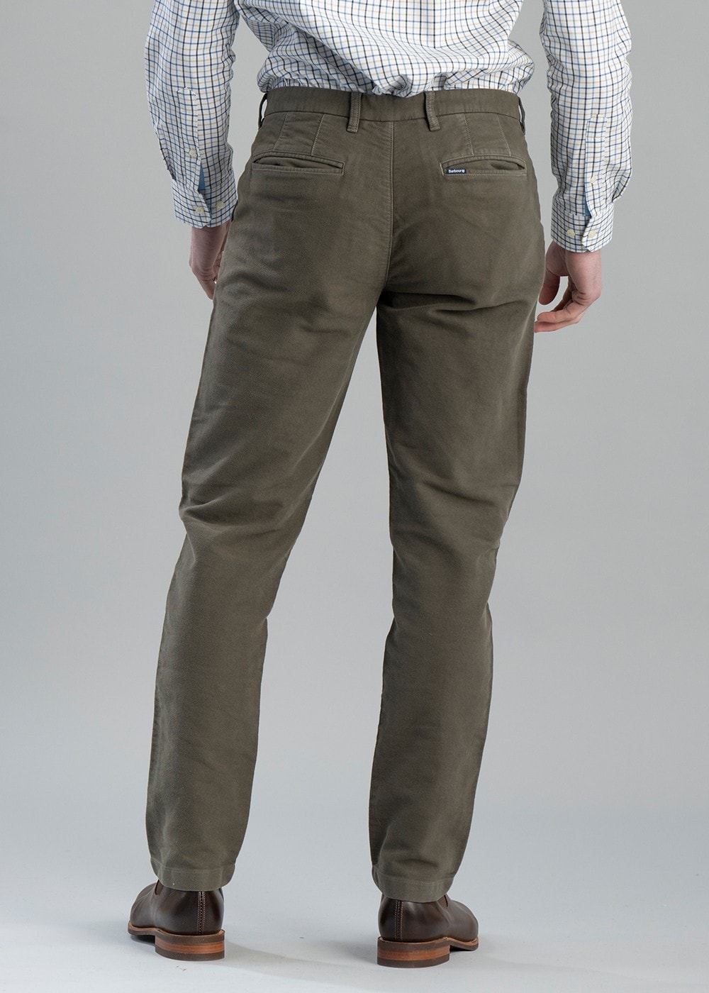 Moleskin Trousers - Dark Olive - 5