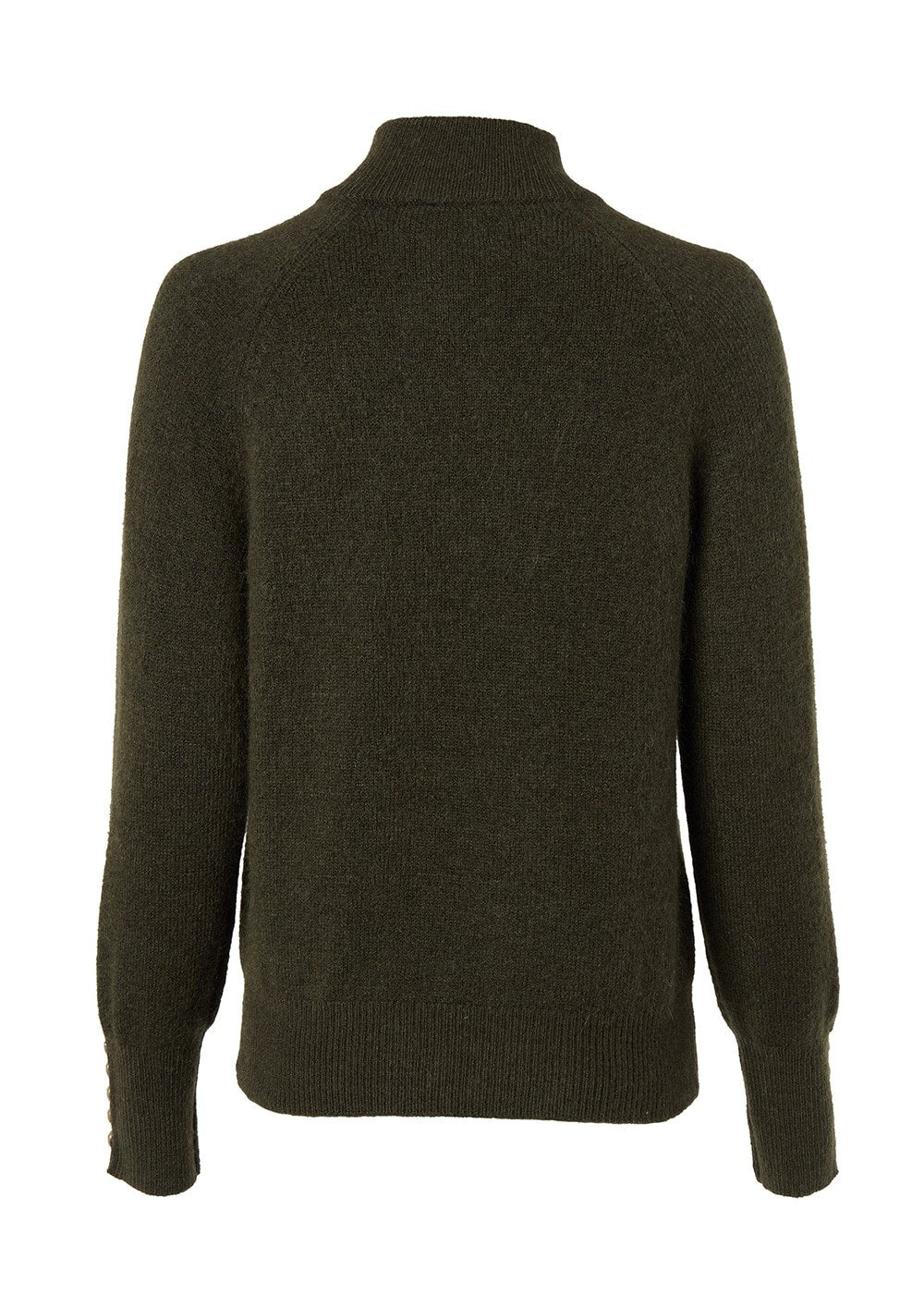 Tori Half Zip Knit AW24 - Forest Green - 7