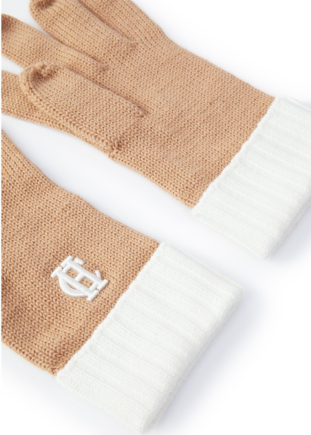 Chelsea Logo Knitted Gloves - Camel Cream - 4