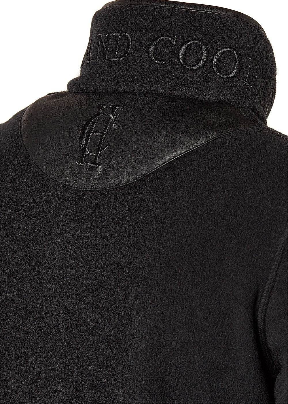 Country Fleece Half Zip - Black - 6