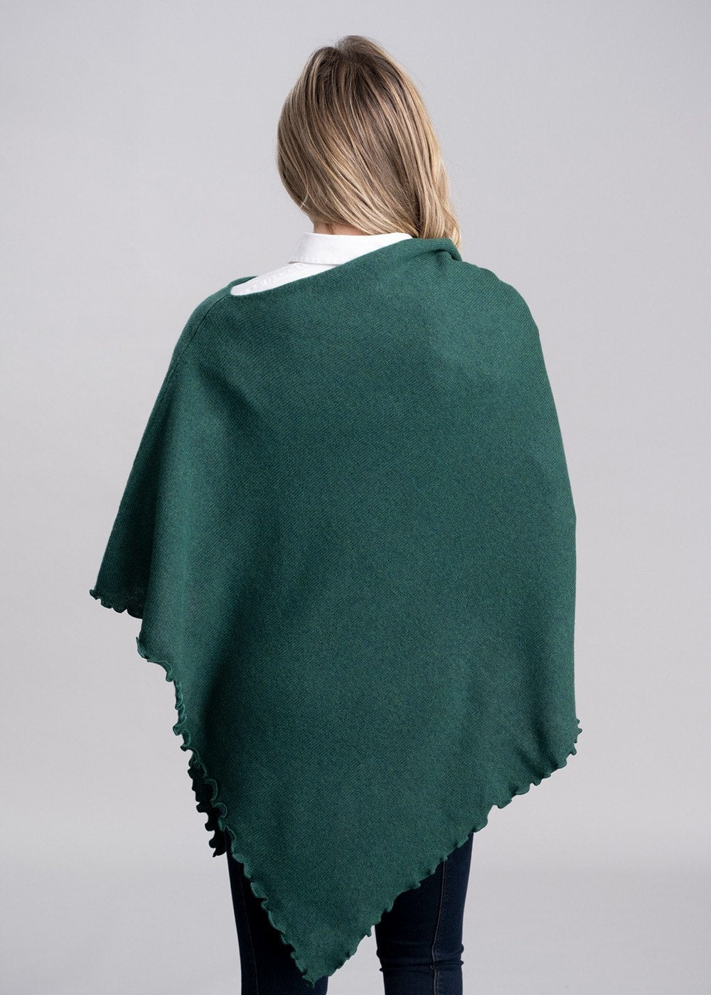 Lindsey Lambswool Poncho - Cossack - 5