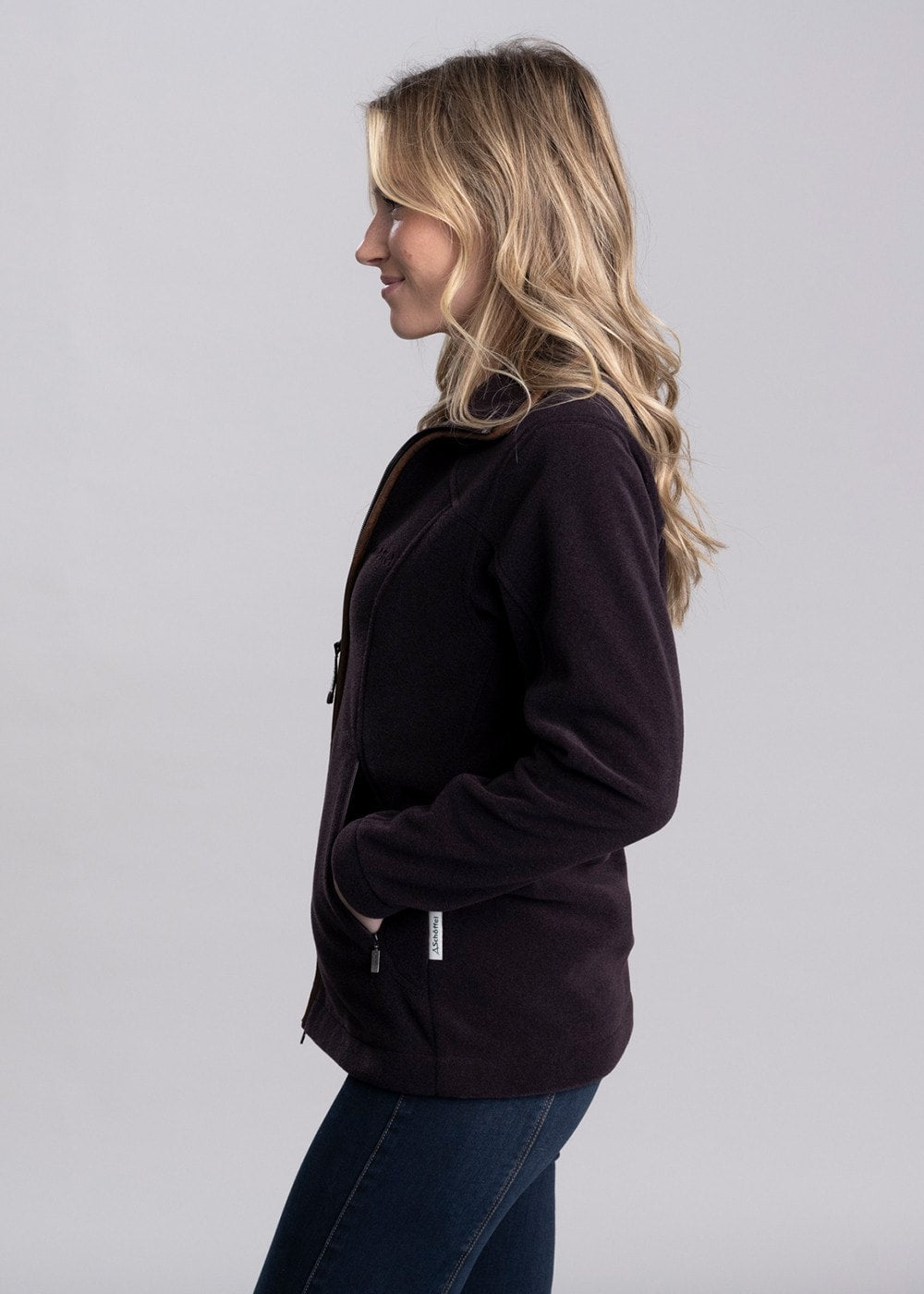 Burley II Fleece Jacket - Port - 4