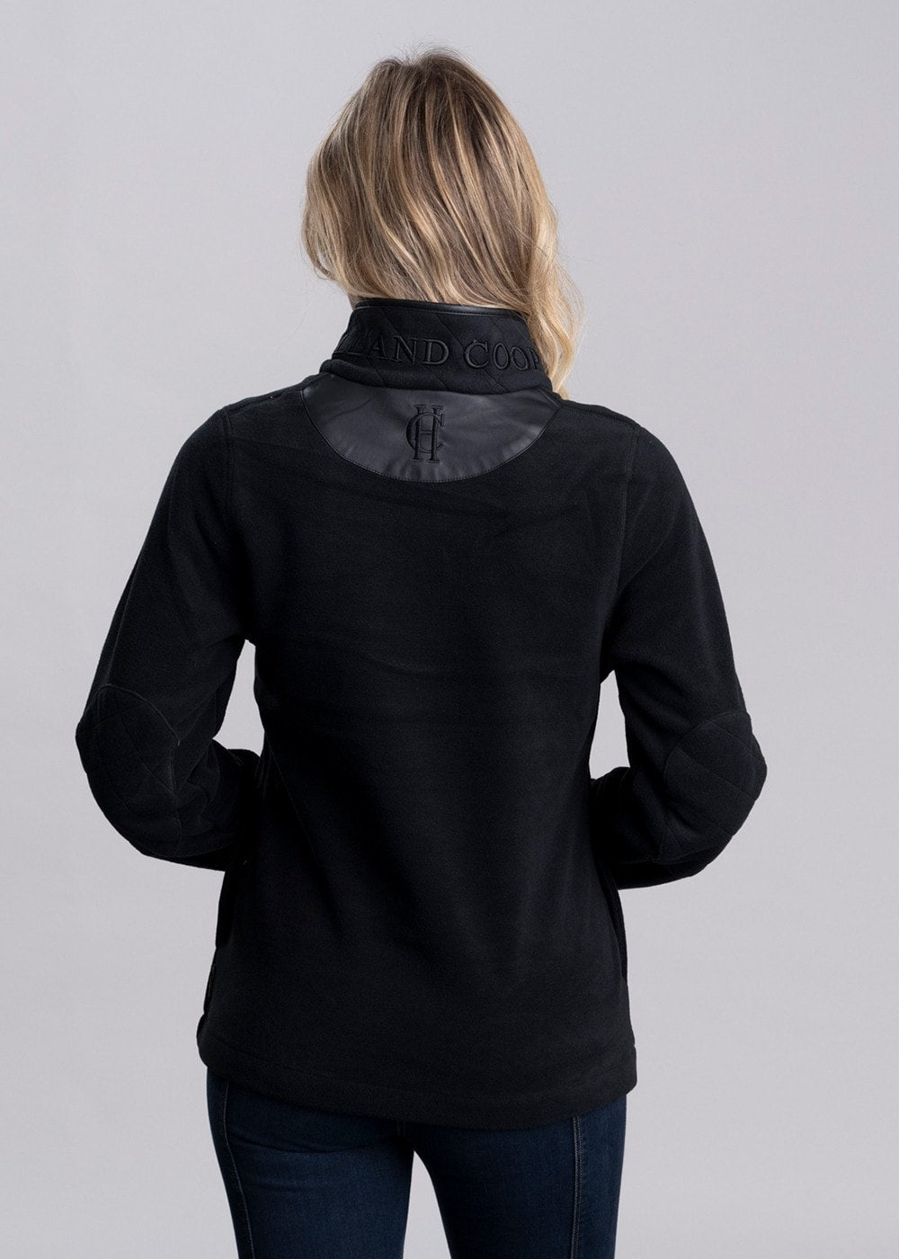 Country Fleece Half Zip - Black - 4