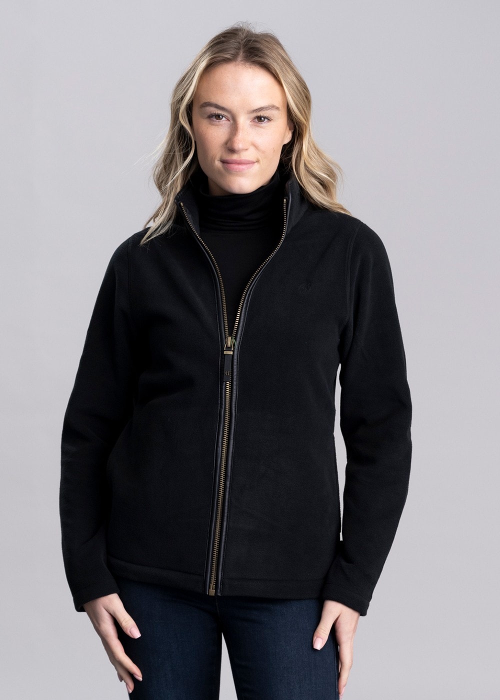 Country Fleece Jacket - Black - 1