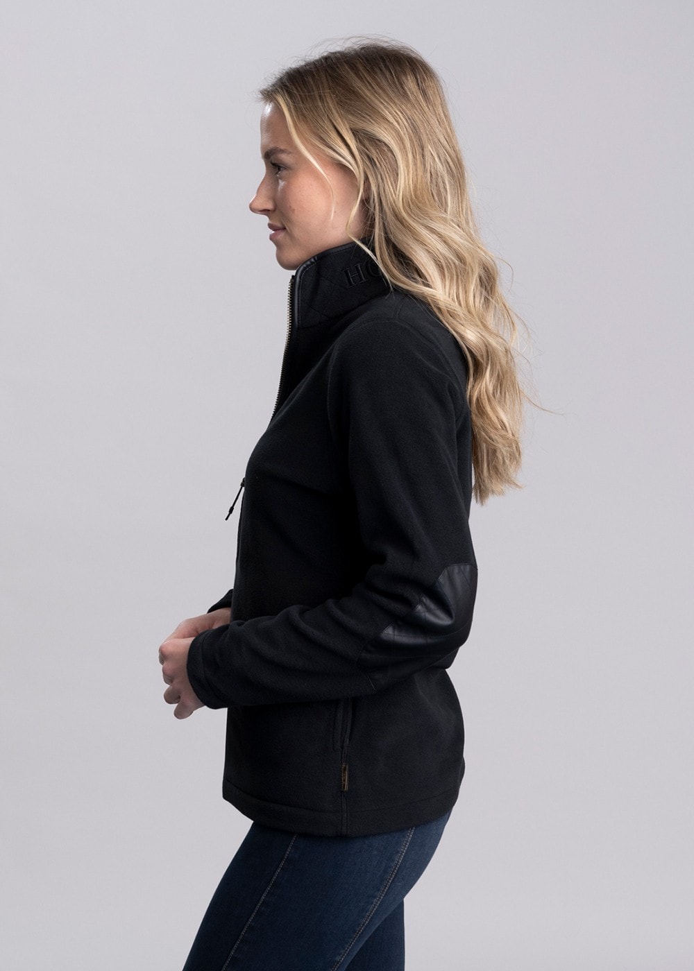 Country Fleece Jacket - Black - 3