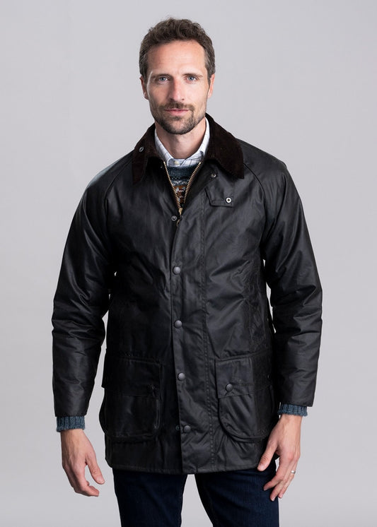 Beaufort Wax Jacket - Sage - 1