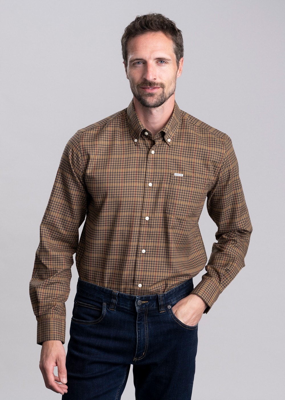 Henderson Thermo Weave Shirt - Stone - 5