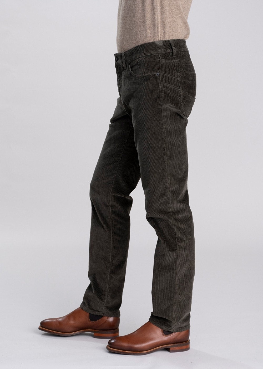 Mythos Cord Cadiz Jeans - Olive - 2