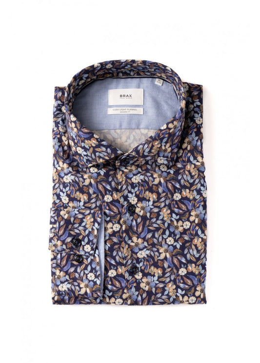 Harold Shirt - Navy - 1