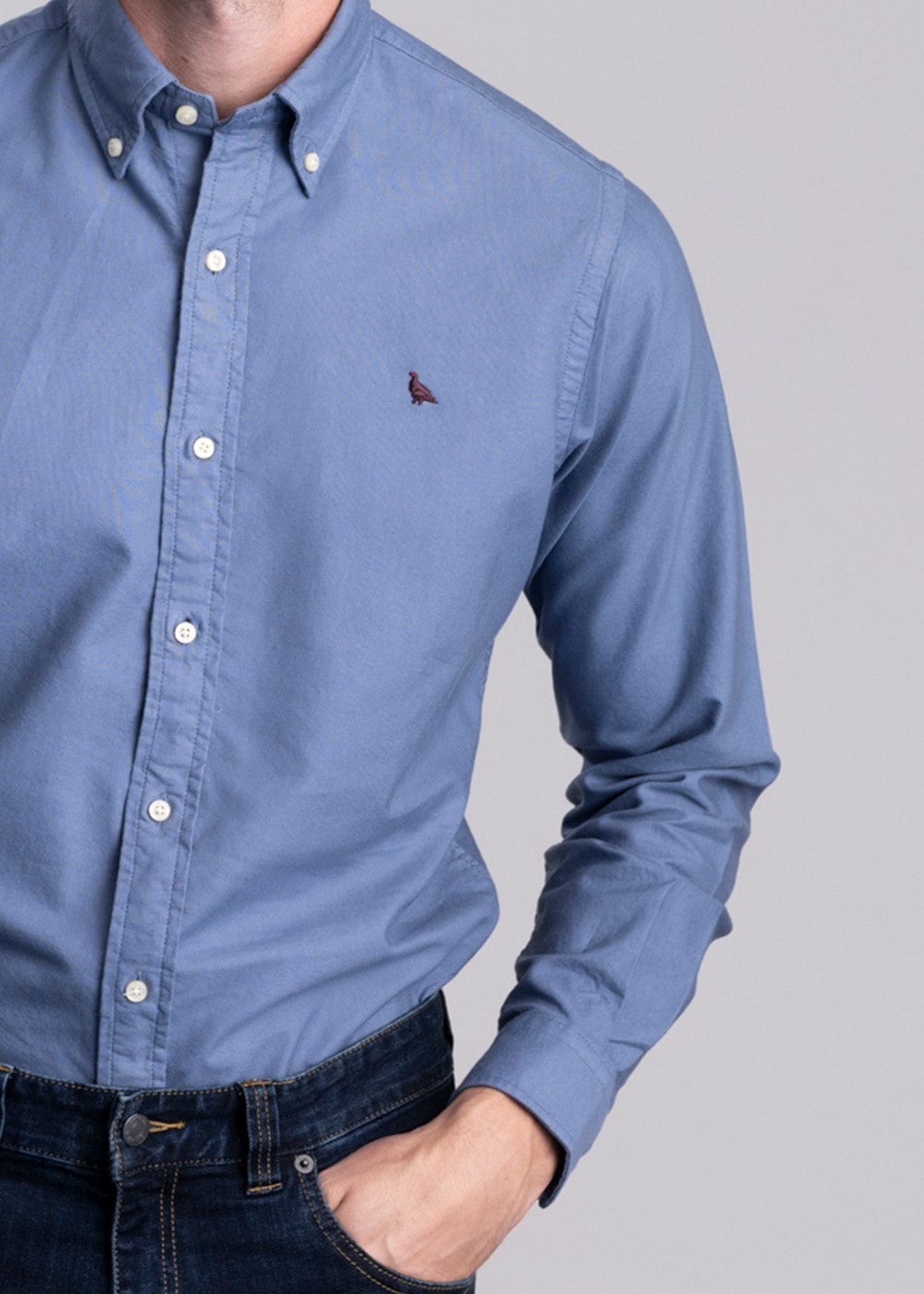 Cavendish Oxford Shirt - Vintage Navy - 5