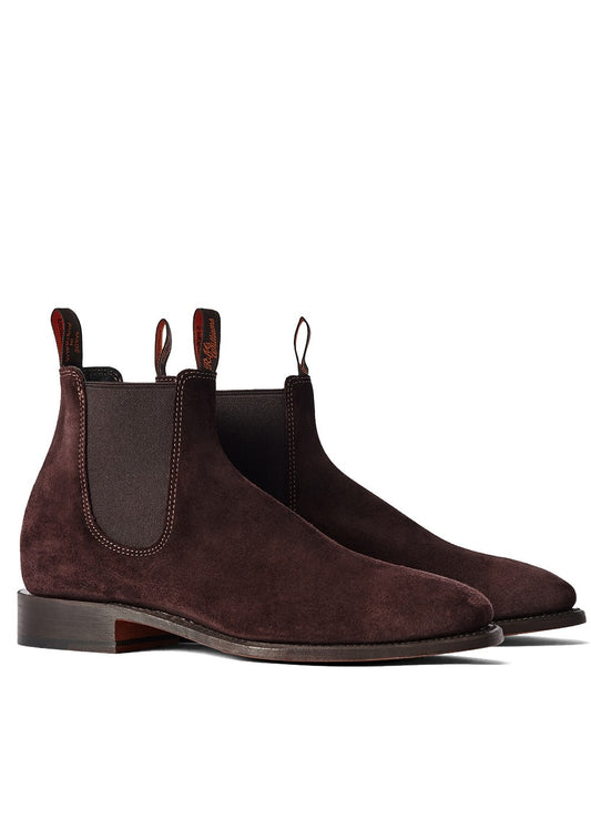 Heritage Craftsman Boots AW24 - Blackberry - 1