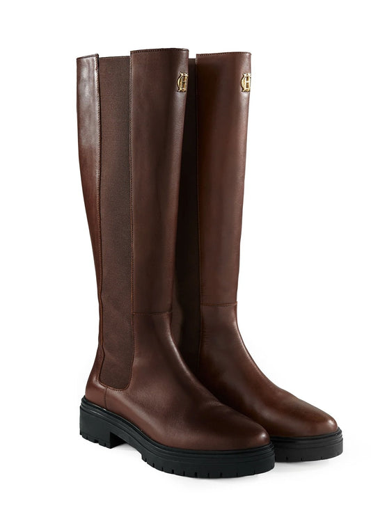 Astoria Knee Boots - Rich Chocolate - 1