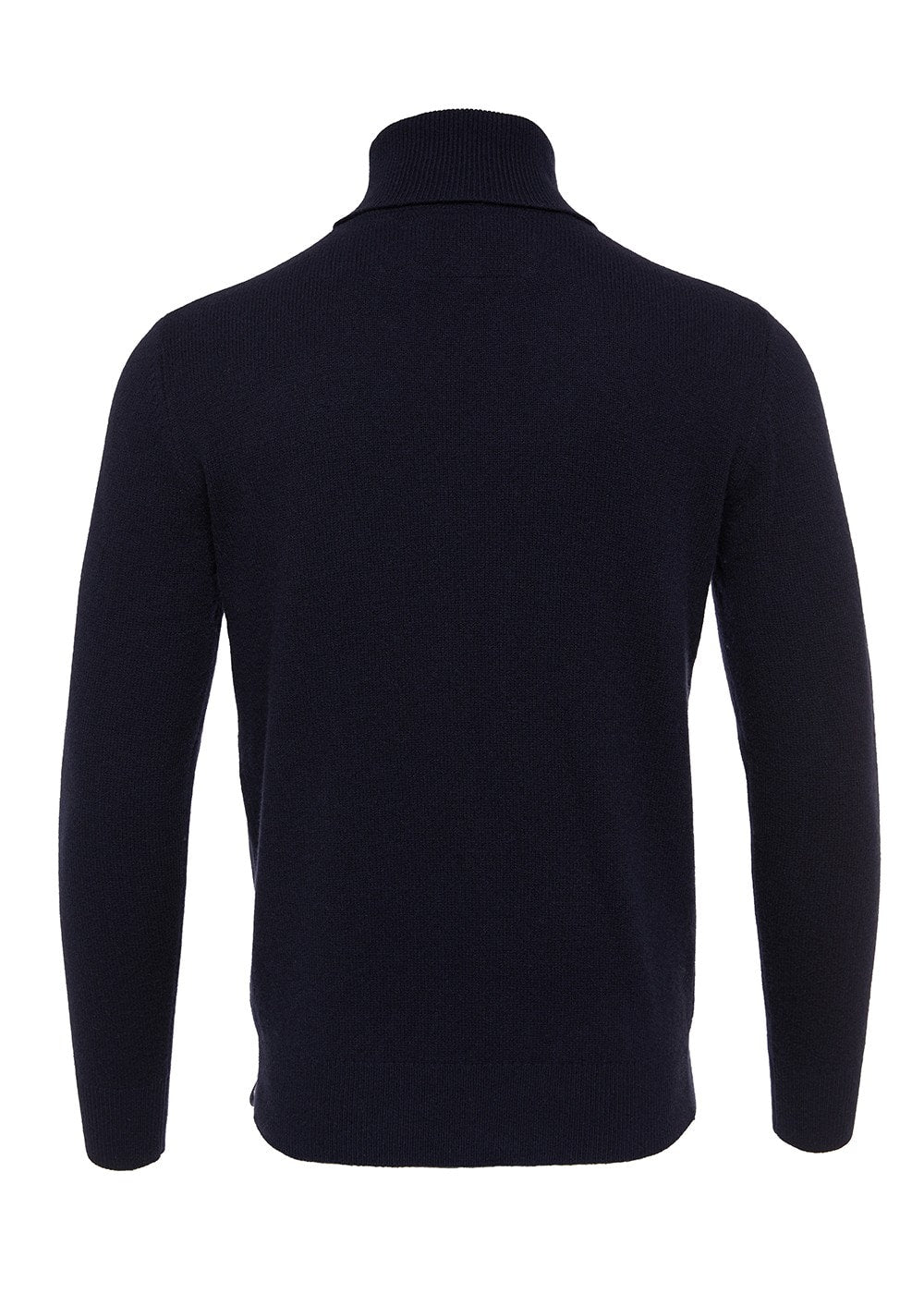 Byron Roll Neck Knit - Navy - 5