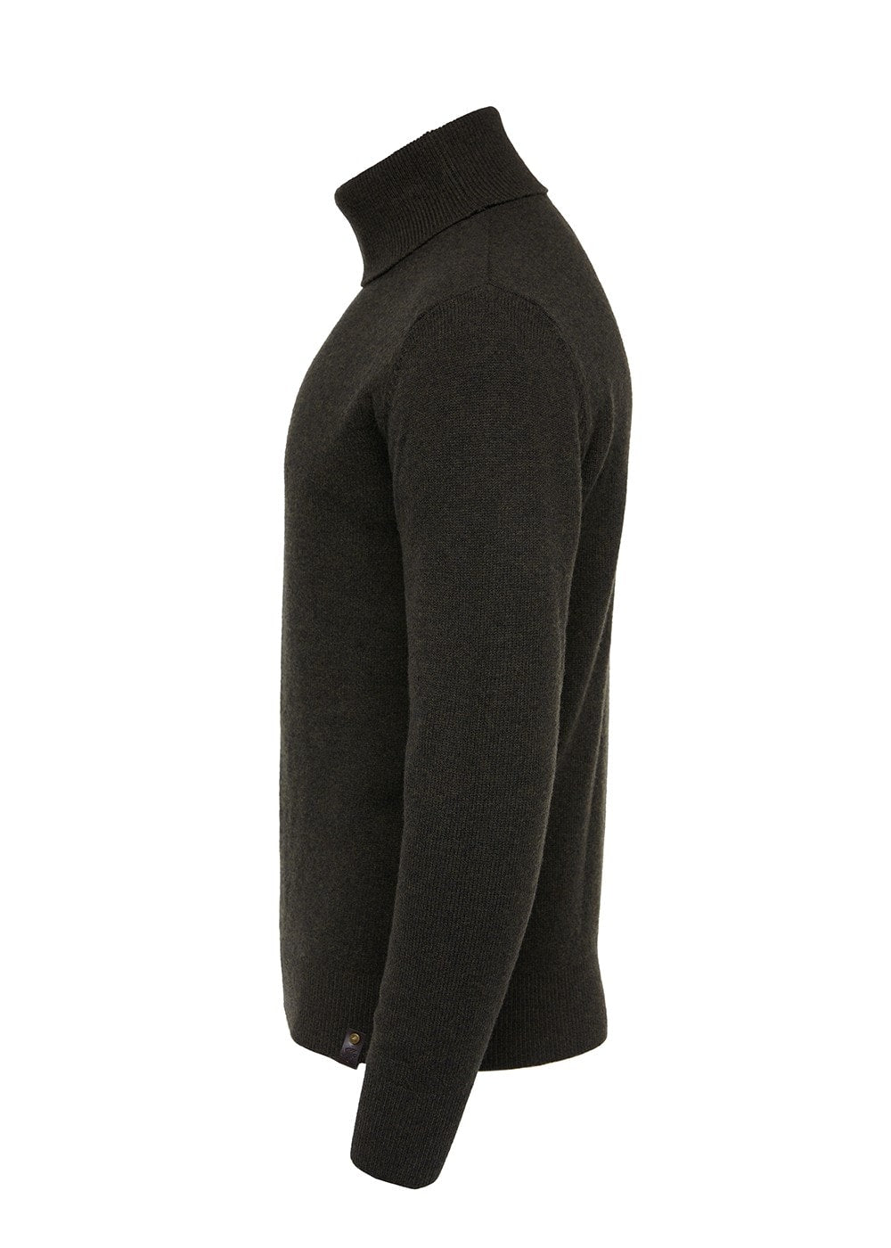 Byron Roll Neck Knit - Moss - 6