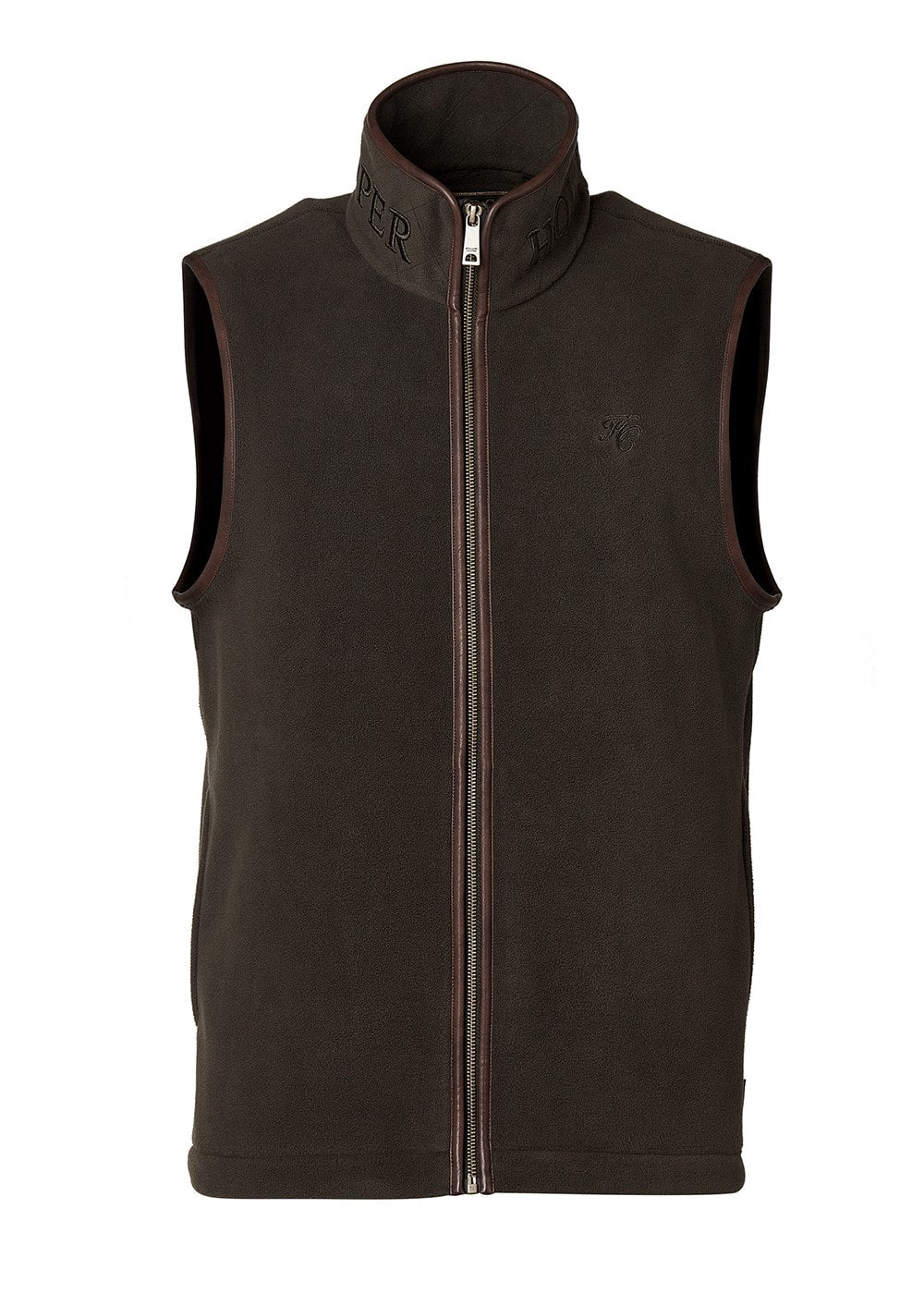 Country Fleece Gilet - Khaki - 5