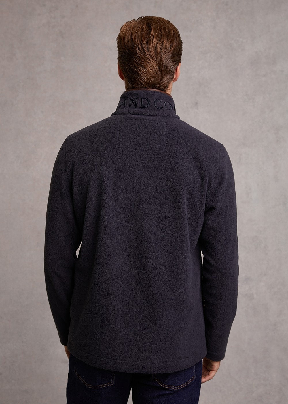 Country Fleece Quarter Zip - Ink Navy - 2