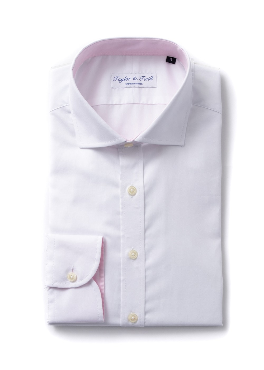 Edward Tailored Shirt - White - 1