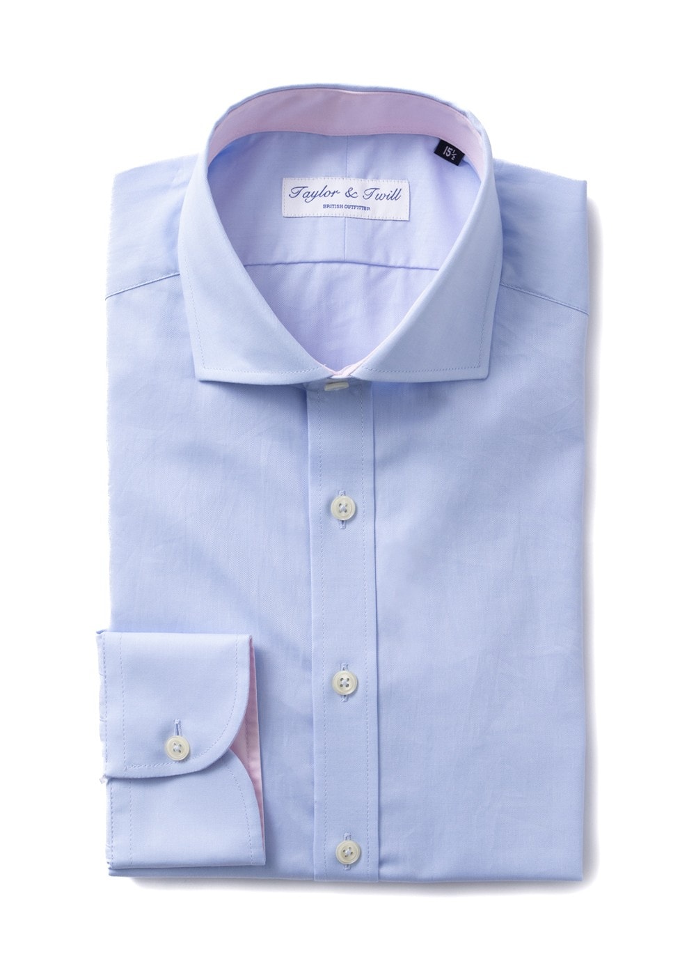 Edward Tailored Shirt - Sky - 1