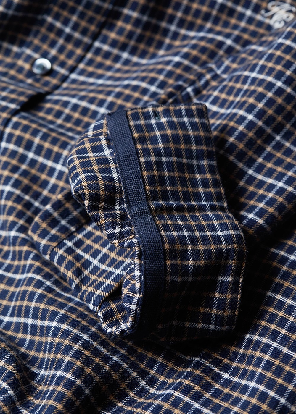 Classic Button Down Shirt - Cheltenham Navy Check - 5