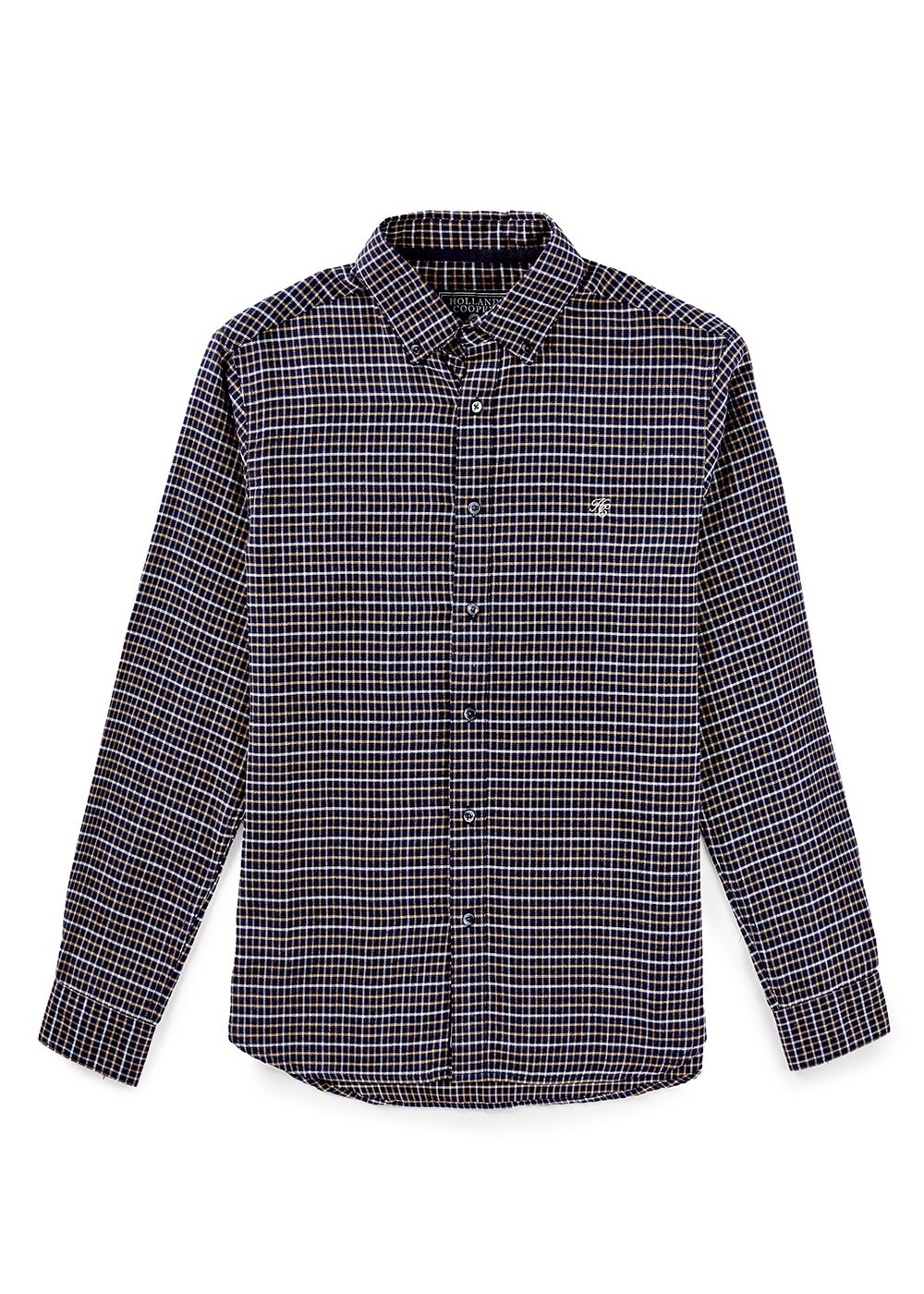 Classic Button Down Shirt - Cheltenham Navy Check - 7