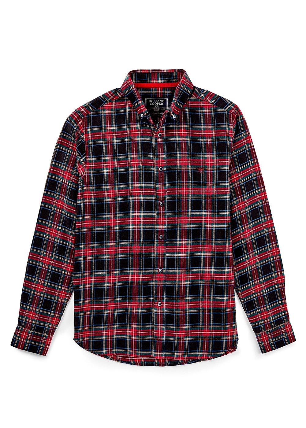 Classic Button Down Shirt - Sandringham Red - 8