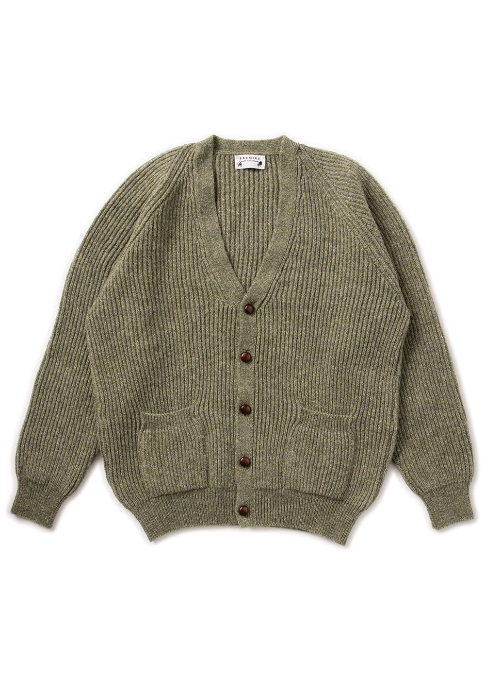 Scotia Shooting Cardigan - Pine - 1