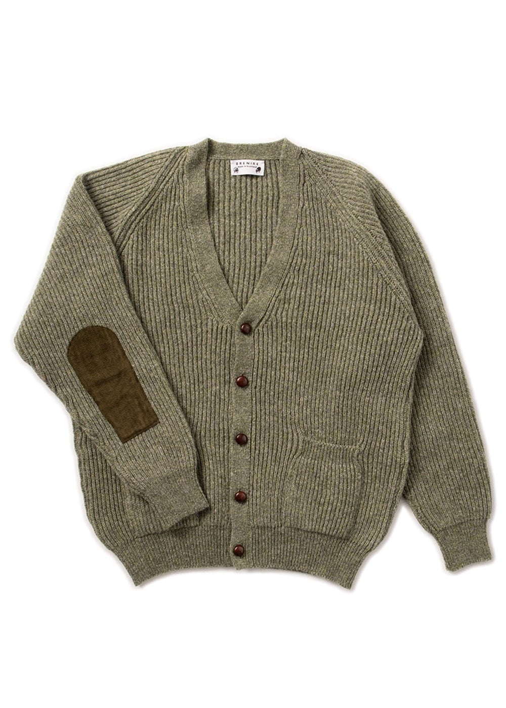 Scotia Shooting Cardigan - Pine - 2