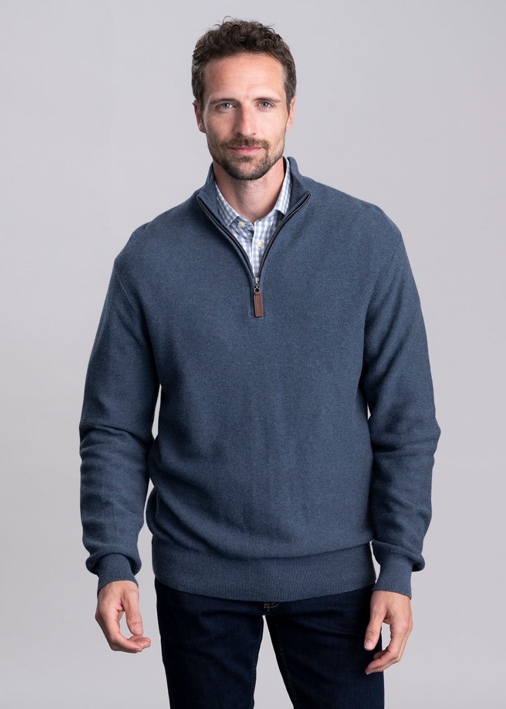 Porthleven Quarter Zip Jumper