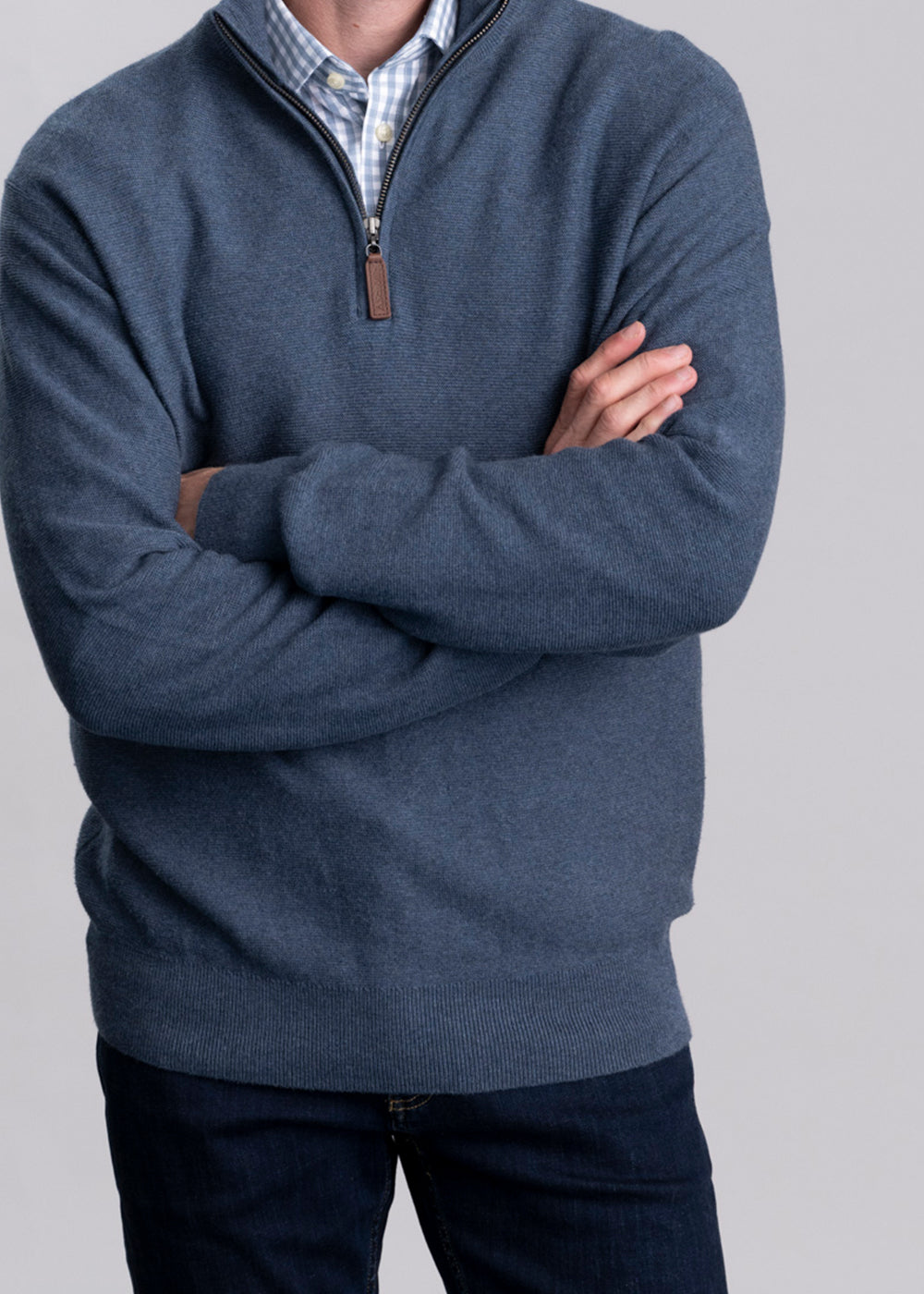 Porthleven Quarter Zip Jumper