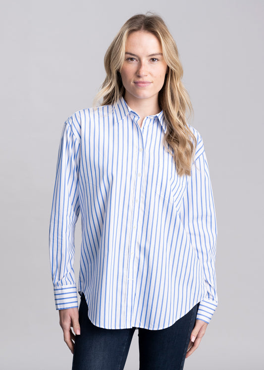 Classic Poplin Striped Shirt