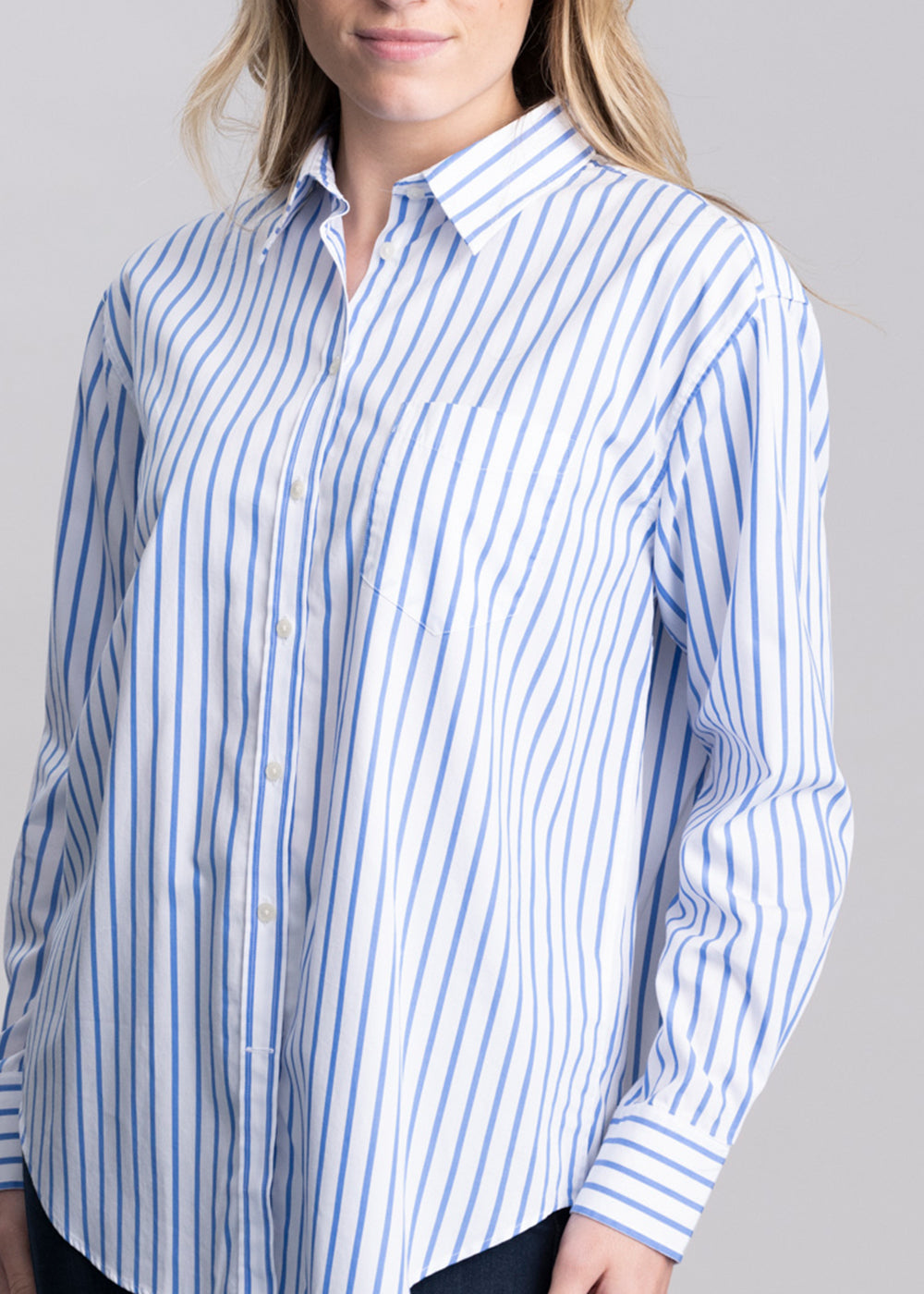 Classic Poplin Striped Shirt