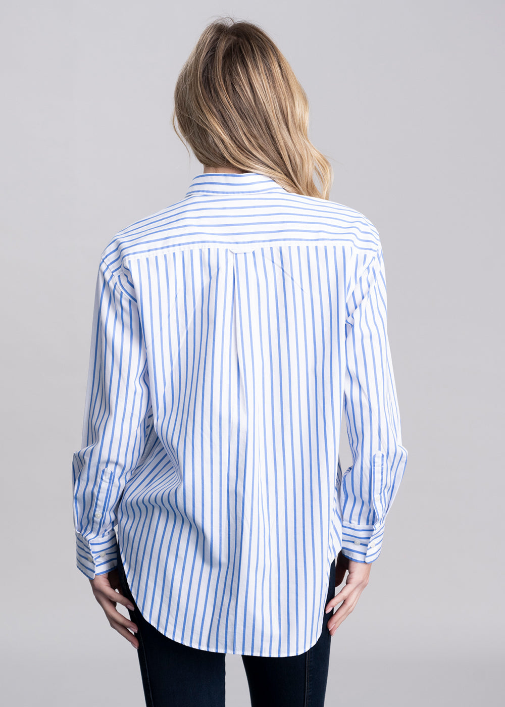 Classic Poplin Striped Shirt