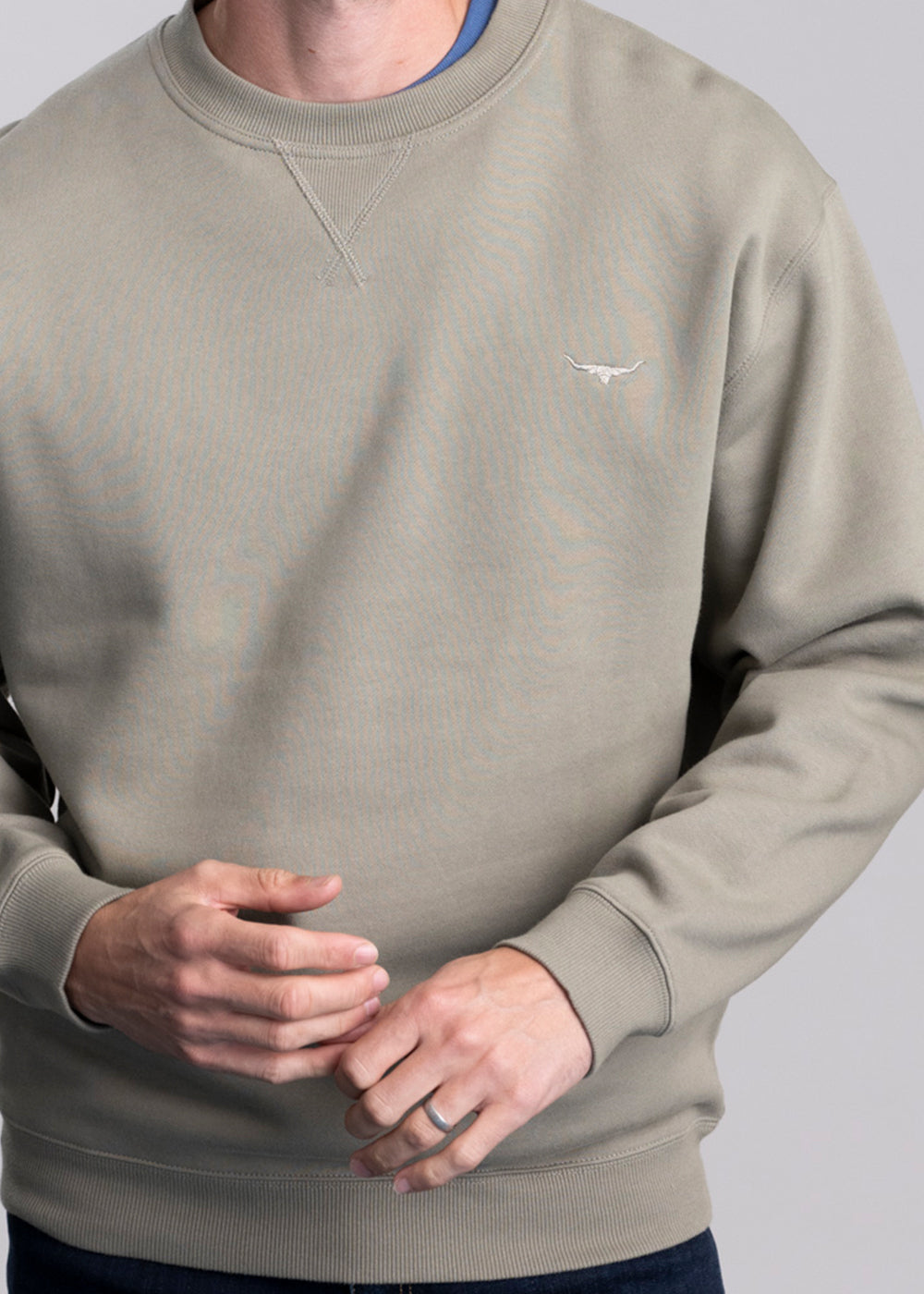 Mini Longhorn Crew Neck Sweatshirt