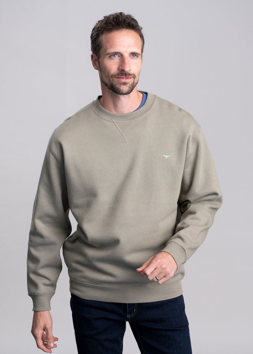 Mini Longhorn Crew Neck Sweatshirt