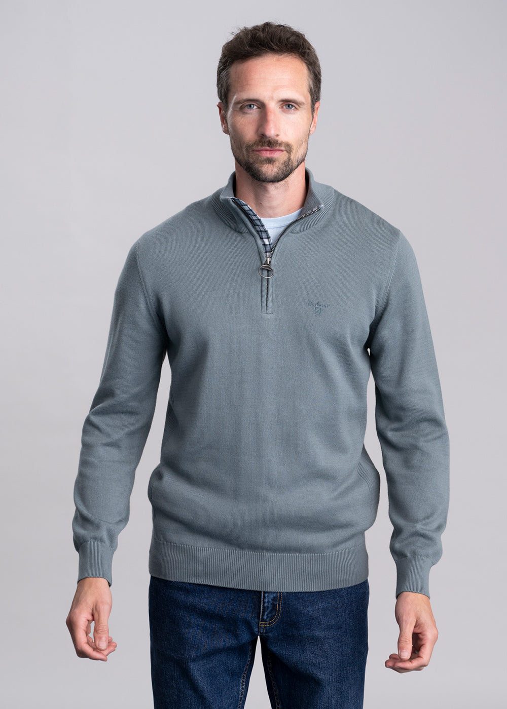 Cotton Half Zip