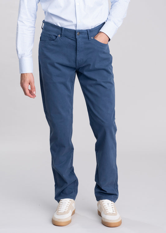 Signature Sateen Five-Pocket Trouser