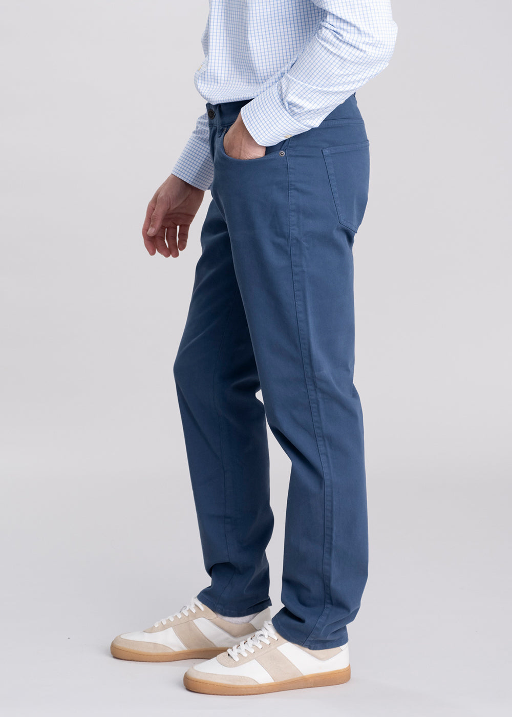 Signature Sateen Five-Pocket Trouser