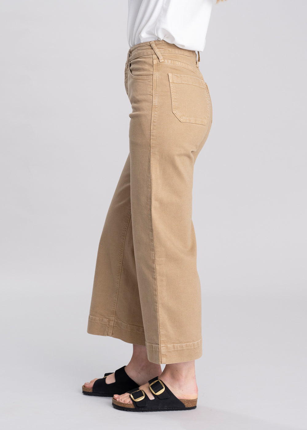 High Rise Countryside Wide Leg Crop Jeans