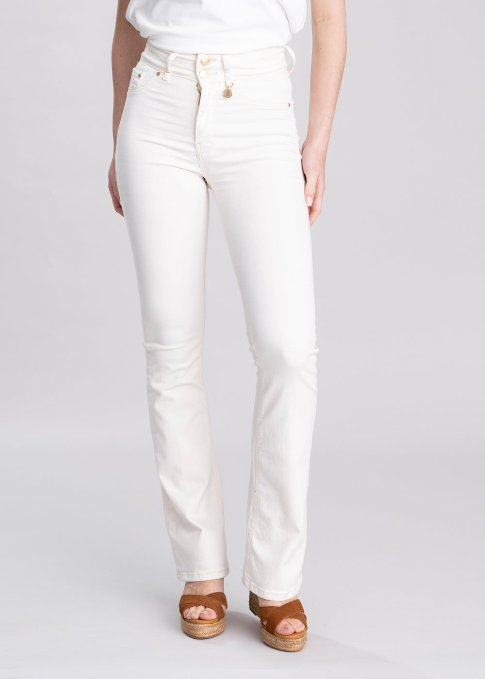 High Rise Flared Jeans