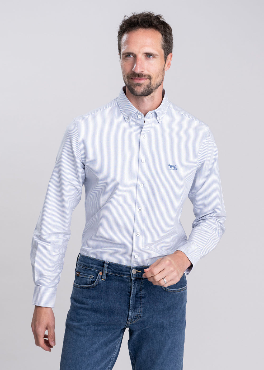 Gunn Oxford Striped Shirt