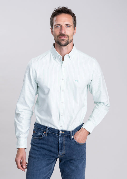 Gunn Oxford Striped Shirt