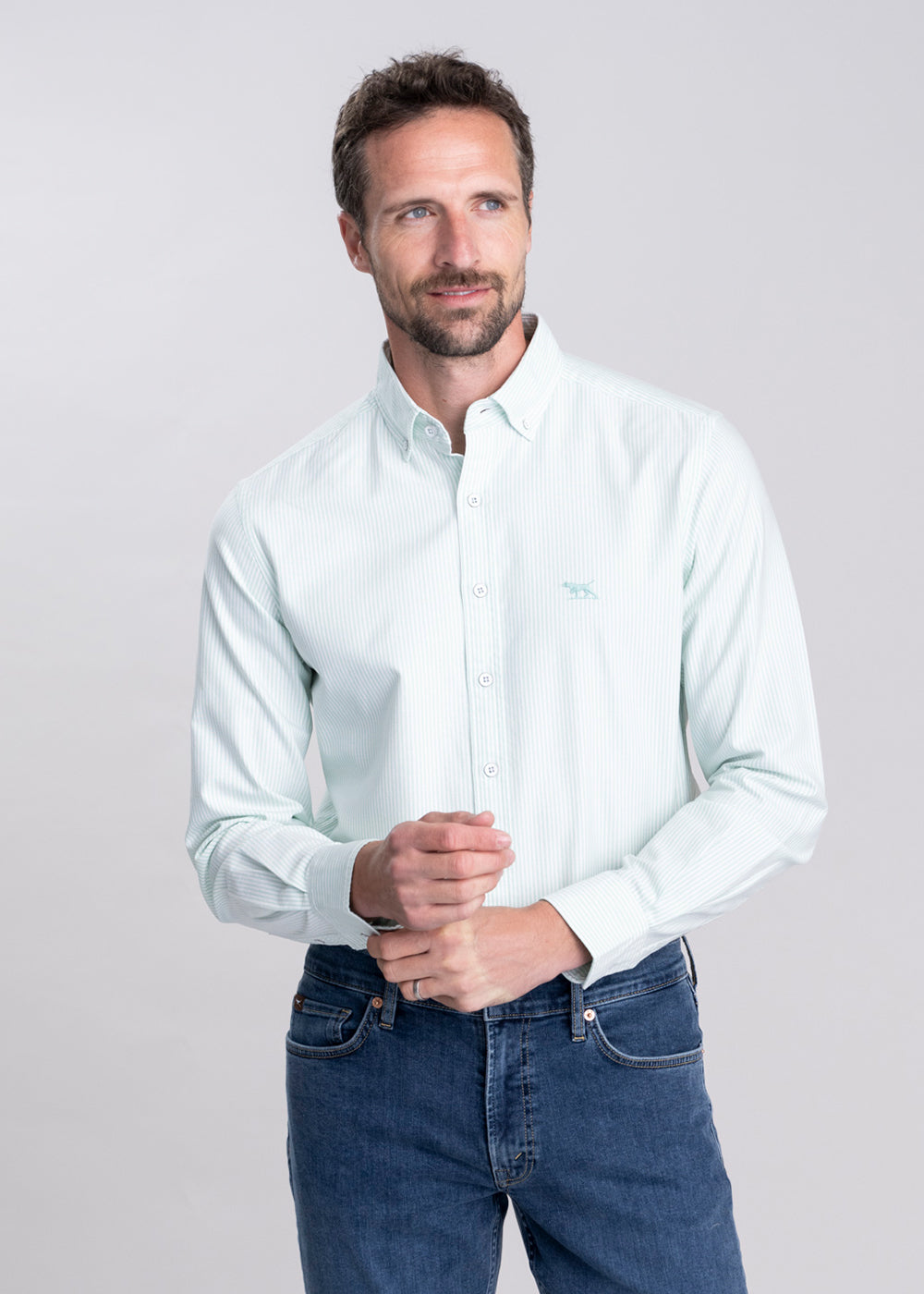 Gunn Oxford Striped Shirt