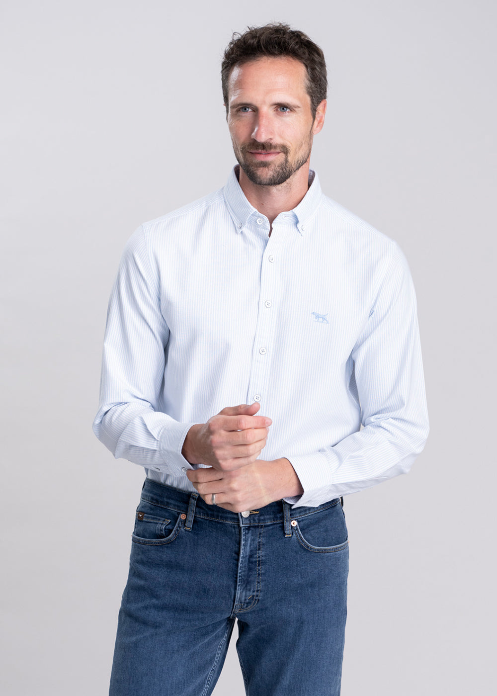 Gunn Oxford Striped Shirt