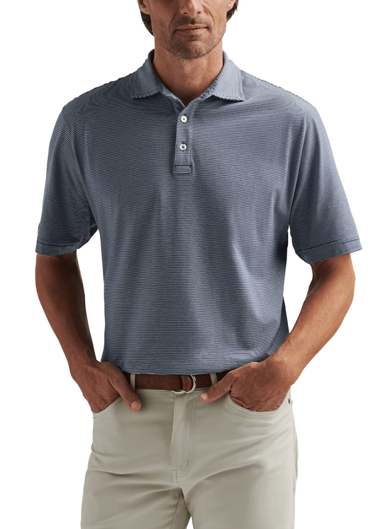 Carpenter Stripe Crown Comfort Polo Shirt